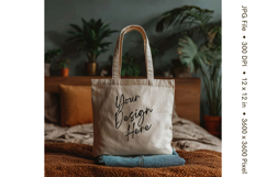 Canvas Tote Bag Mockup Shopping Bag White Natural Blank_99 Product Image 1