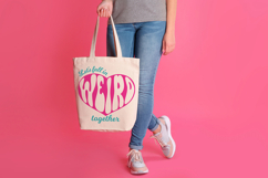 Let&#039;s fall in weird together | Weirdo SVG Product Image 2