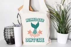 Mermaid hair don't care | Vintage Summer SVG Product Image 3