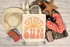 Girls just wanna have sun | Retro summer SVG Product Image 3