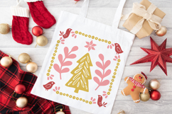 Scandinavian Christmas Tree | Christmas SVG Product Image 3