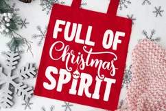 Full of Christmas spirit | Christmas SVG Product Image 3
