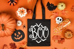 Boo | Halloween Round Ornament Sign Product Image 5