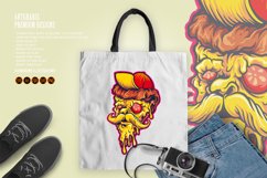 Delicious pizza slice zombie style Product Image 4