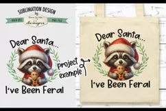 Feral Raccoon with Ginger| PNG Design for Sublimation or DTF Product Image 6