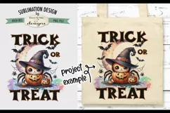 Cute Halloween Spider with Bats | Trick or Treat PNG Design Product Image 6