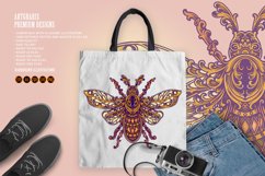Luxury insect classic ornament svg Product Image 4