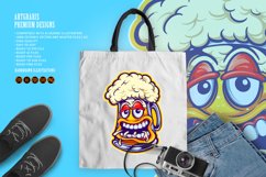 Cute foamy beer glass mascot Product Image 6