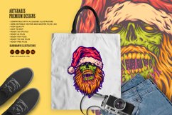 Zombie Santa with frightening appearance christmas nightmare Product Image 6