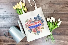 Watercolor Mother's Day Flowers PNG for Sublimation Product Image 4