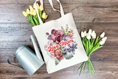 Watercolor Mother's Day Flowers PNG for Sublimation Product Image 4