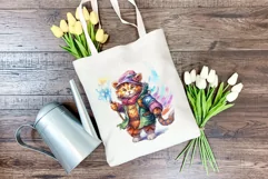 Fantasy Lion Character Watercolor PNG for Sublimation Product Image 3