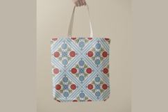 Folk Art Flower Seamless Pattern | Flower Digital Paper Product Image 4