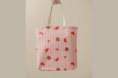 Summer Watermelon Seamless Pattern | Fruit Digital Paper Product Image 4