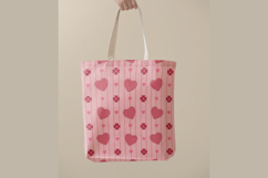 Romantic Heart &amp; Floral Seamless Pattern | Heart Pattern Product Image 3