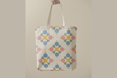 Folk Art Flower Seamless Pattern | Flower Digital Paper Product Image 4