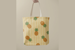 Summer Pineapple Seamless Pattern | Fruit Digital Paper Product Image 4