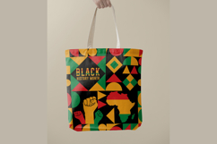 Black History Month Bauhaus Pattern | Black History Month Product Image 4