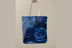Blue Rose Digital Paper Pattern | Seamless Pattern Product Image 4