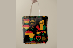 Black History Month Bauhaus Pattern | Black History Month Product Image 5