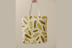 Pickle Seamless Pattern | Cucumber Pattern | Digital Paper Product Image 6