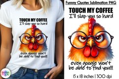 Sarcastic Coffee Saying Sublimation, Sarcastic Quotes Product Image 1