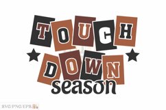 Touchdown Season SVG T-shirt Design Product Image 1