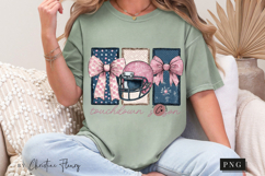 Pink and Blue Touchdown Season PNG Product Image 9