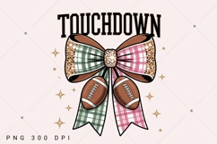 Touchdown PNG, Football Season Png, Football Sublimation Product Image 1