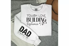 Tough Love Building Sleeve SVG, Father's Day SVG Design Product Image 3