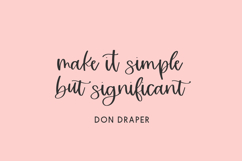 Touseled Script Product Image 3