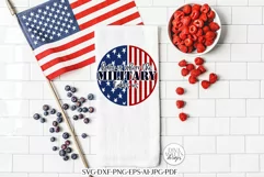 Home Is Where The Military Takes Us SVG | Patriotic Welcome Product Image 2
