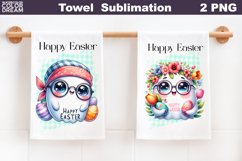Easter Kitchen Towel | Happy Easter Towel Product Image 1