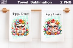Easter Kitchen Towel | Easter Chicken Towel Product Image 1
