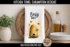 Bee Hives and Bees - Sublimation Kitchen Towel Designs Product Image 2