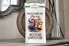 Witch Hat Halloween Kitchen Towel Sublimation Designs Product Image 3