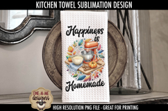 Fall Mixers Fall Leaves - Kitchen Towel Sublimation PNGs Product Image 3