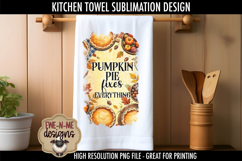 Pumpkin Pie Pumpkin Spice - Kitchen Towel Sublimation PNGs Product Image 4