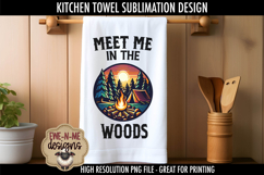 Tent Camping Outdoor Fathers Day Sublimation Kitchen Towels Product Image 5