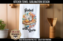 Fall Mixers Fall Leaves - Kitchen Towel Sublimation PNGs Product Image 4