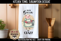 Valentine Pigs Sublimation Kitchen Towel Designs Product Image 4