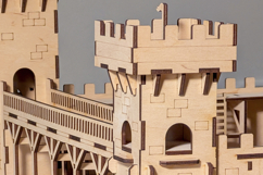 Tower of the Castle dollhouse - laser cut file Product Image 7