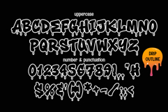 Toxic Rebel | Layered Drip Graffiti Font Product Image 5