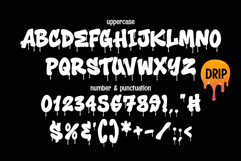 Toxic Rebel | Layered Drip Graffiti Font Product Image 7