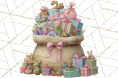 Santa's Elves Clipart, Christmas Elf Illustrations PNG Product Image 2