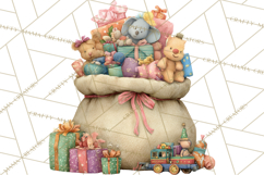 Santa's Elves Clipart, Christmas Elf Illustrations PNG Product Image 5