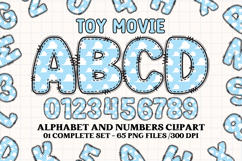 Sheriff Toy Alphabet PNG Clip Art, toy movie letters doodle Product Image 1