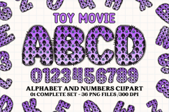 Sheriff Toy Alphabet PNG Clip Art, toy movie letters doodle Product Image 1