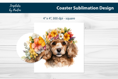 Toy Poodle keychain design