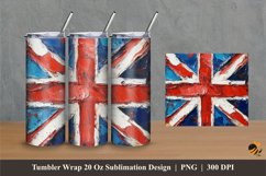 Pride Flag Tumbler Wrap Sublimation Design 1 Product Image 1